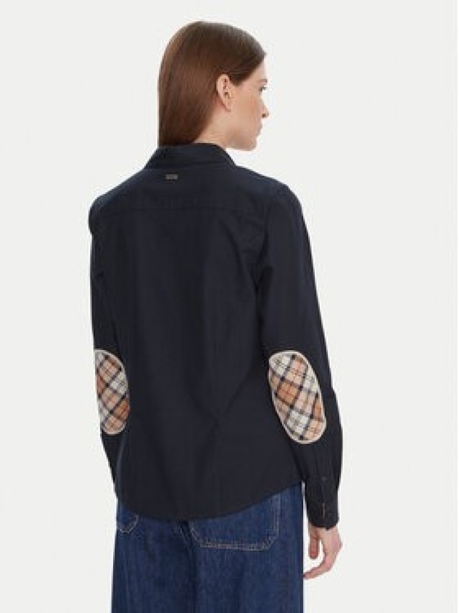 Barbour Koszula LSH1604NY73 Granatowy Regular Fit