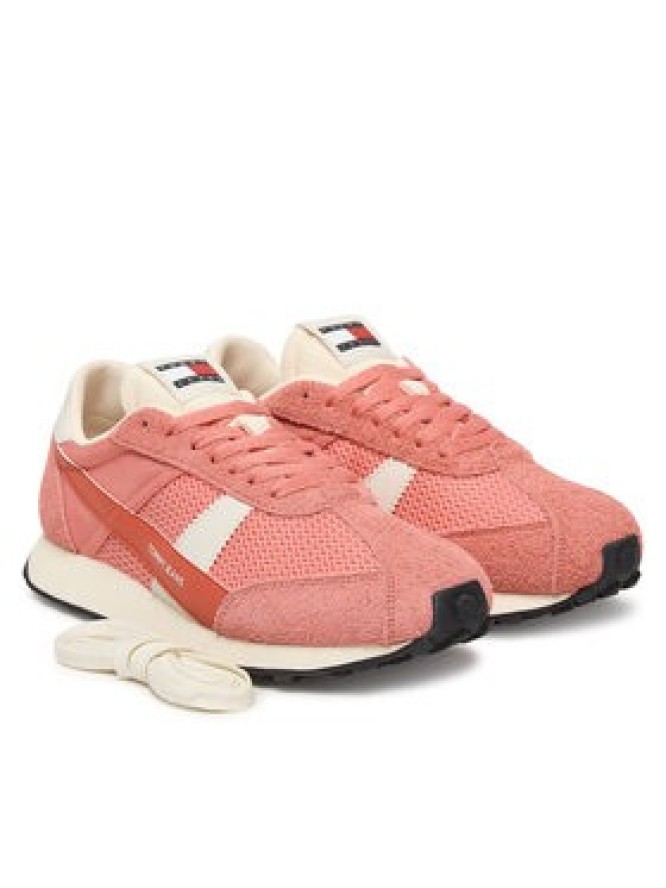 Tommy Jeans Sneakersy Tjw Retro Runner Archive EN0EN03013 Różowy