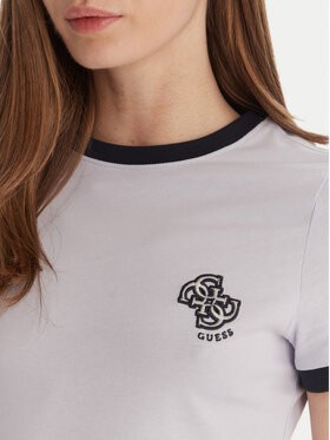 Guess T-Shirt V6GI05 K2966 Niebieski Regular Fit