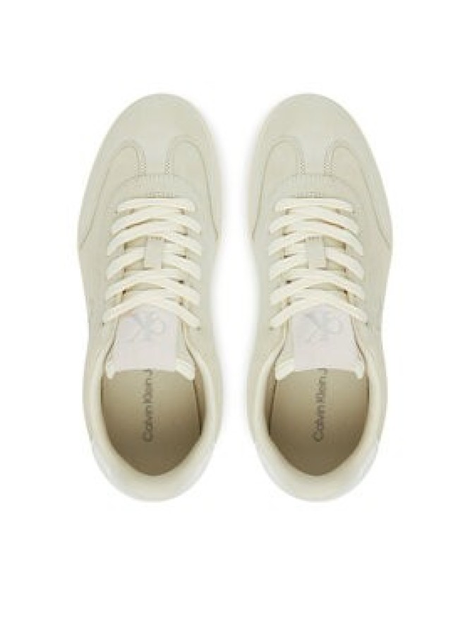 Calvin Klein Jeans Sneakersy Classic Cupsole Mix In YW0YW01767 Beżowy