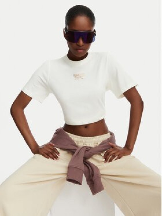Reebok T-Shirt Nikolina RK25708CCW Kremowy Regular Fit