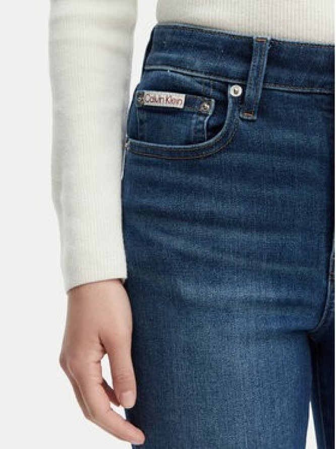 Calvin Klein Jeans Jeansy LV047G917G Niebieski Bootcut Fit