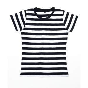 T-shirt Damski W Paski