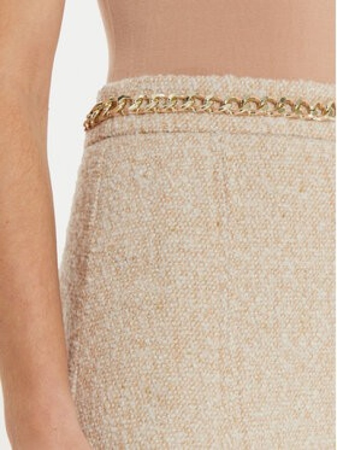 Marciano Guess Spódnica mini Helene 4BGD08 7186A Beżowy Regular Fit