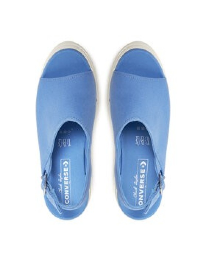 Converse Sandały Chuck 70 De Luxe Heel Sandal Platform A13810C Niebieski