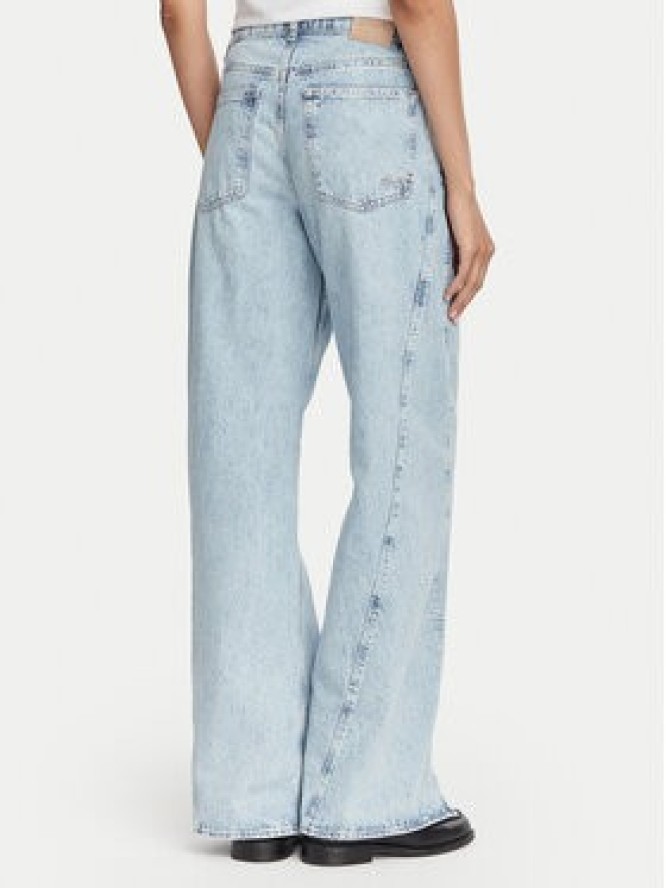 BOSS Jeansy Marlene 50564426 Niebieski jasny Wide Leg