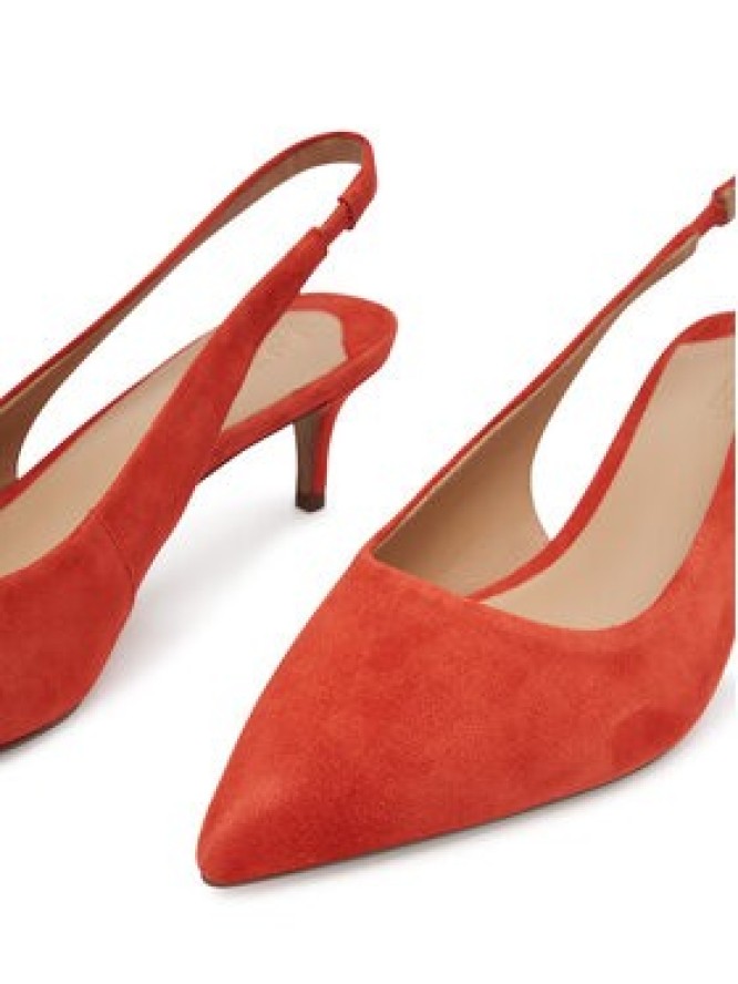 LAUREN RALPH LAUREN Czółenka 802959263005 Czerwony