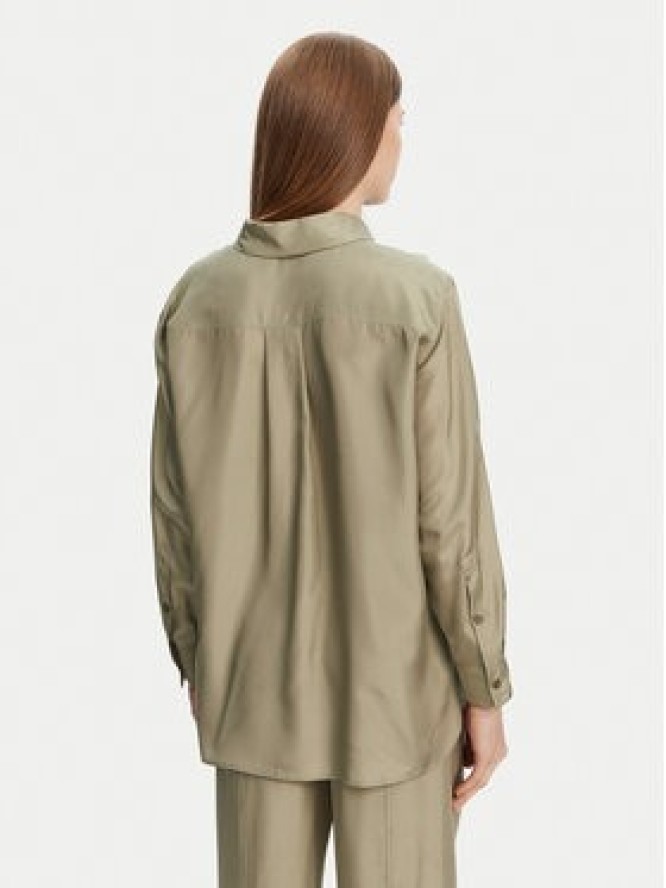 Marella Koszula Alec 2513111015 Zielony Regular Fit