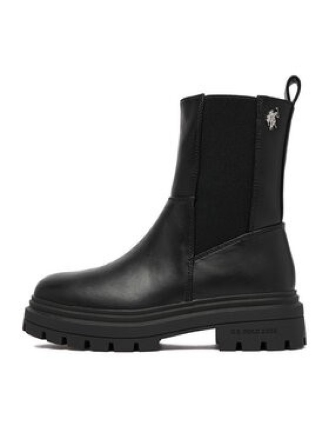 U.S. Polo Assn. Botki EO-SVETA003W/GYE1 Czarny