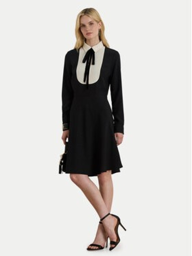 LAUREN RALPH LAUREN Sukienka codzienna 200979908001 Czarny Flare Fit