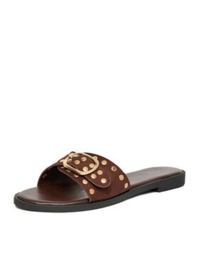 DeeZee Klapki CEO-LB-F9963-YLD Brązowy