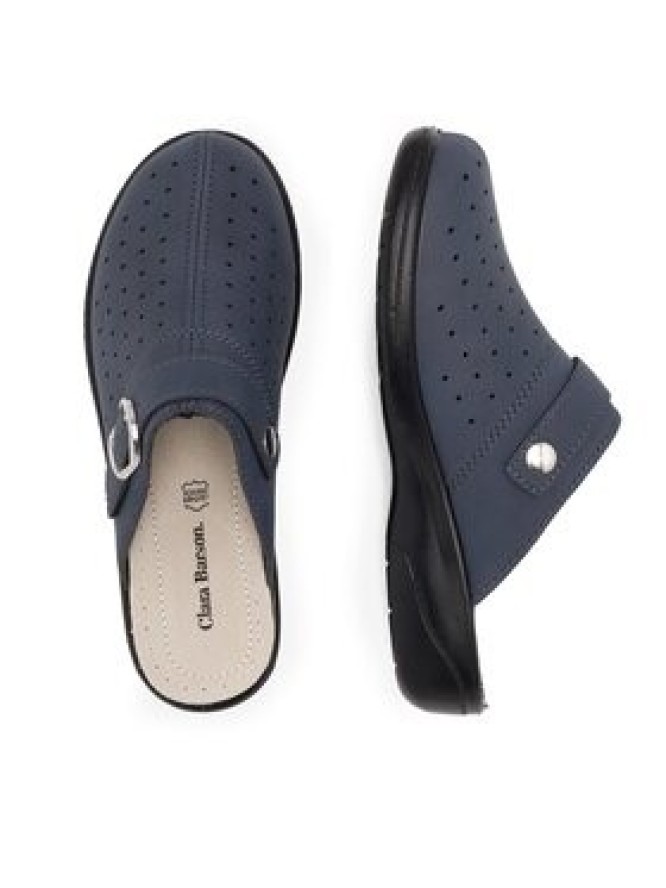 Clara Barson Klapki WS010904-01 Granatowy