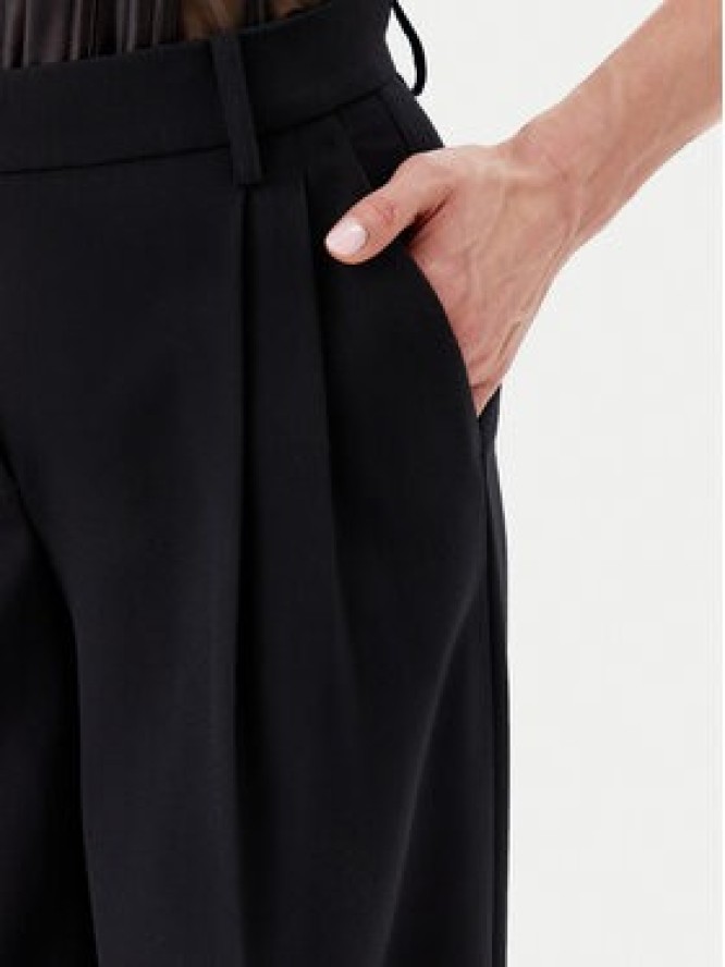 Pinko Spodnie materiałowe Peru' 103701 A1XX Czarny Regular Fit