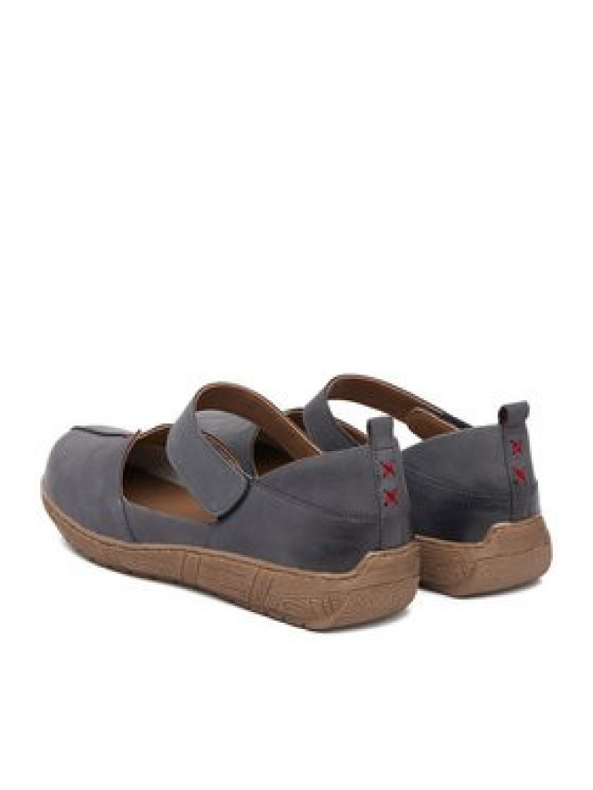 Go Soft Baleriny CEO-WI23-COMFORT-06 Niebieski