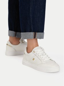 Tommy Hilfiger Sneakersy Th Feminine Cupsole FW0FW09600 Biały