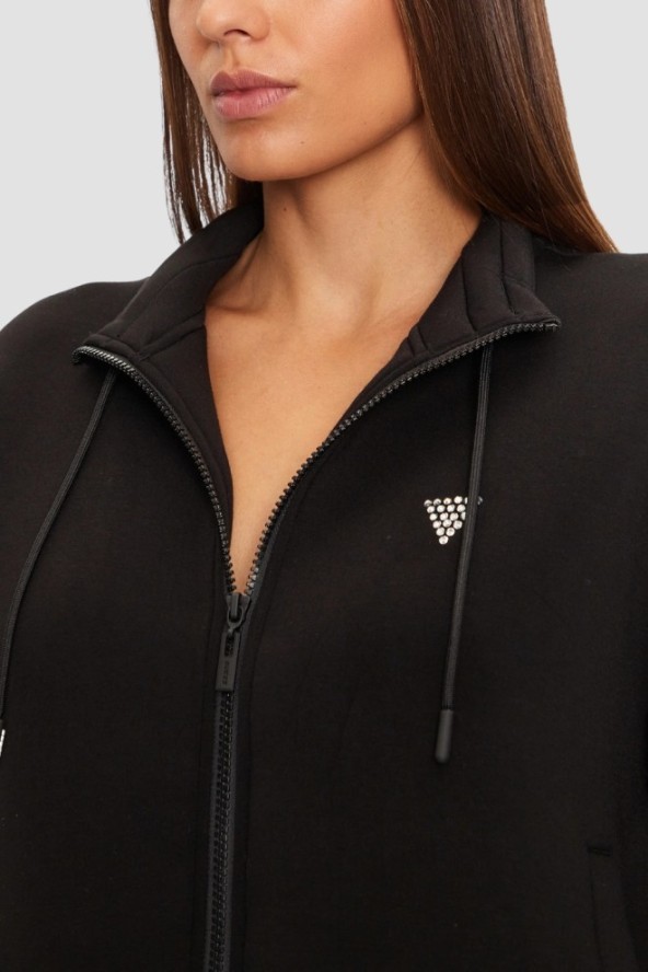 GUESS Czarna damska bluza Cecilia, Rozmiar S