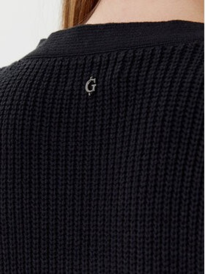 Guess Kardigan W5YR06 Z3OO0 Czarny Regular Fit