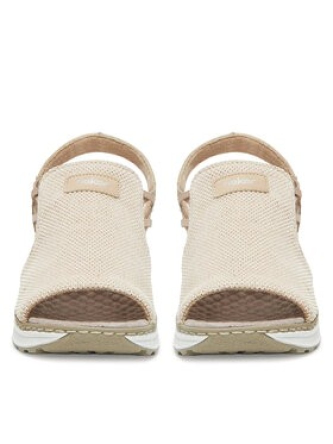 Rieker Sandały 65661-60 Beżowy