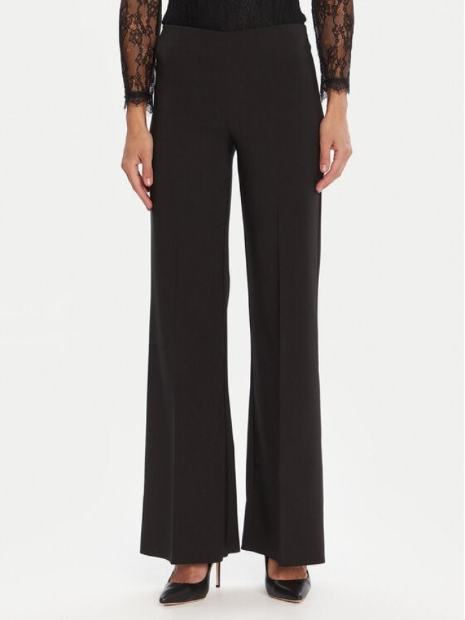 Rinascimento Spodnie palazzo CFC0125425003 Czarny Wide Leg