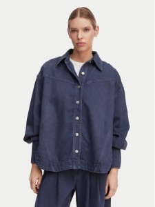 BOSS Koszula jeansowa 50552520 Szary Oversize