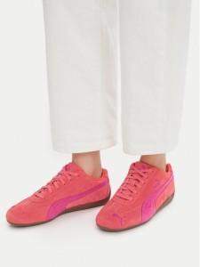 Puma Sneakersy Speedcat Vibes 406143 01 Pomarańczowy
