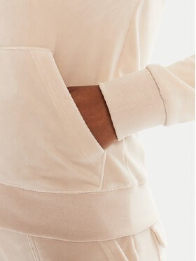 Juicy Couture Bluza Robertson JCAP176G Beżowy Slim Fit