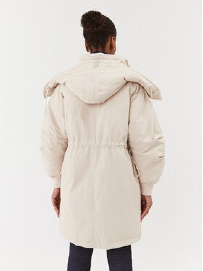 Guess Płaszcz zimowy Rolanda W3BL77 WFVW0 Beżowy Regular Fit