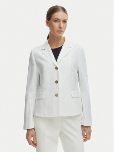 Tommy Hilfiger Marynarka WW0WW49335 Biały Slim Fit