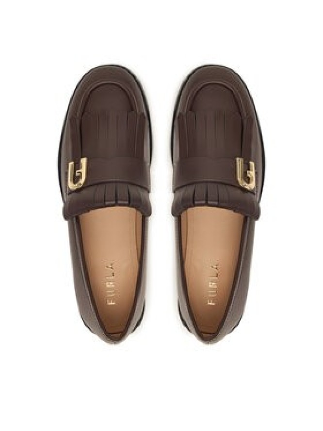 Furla Loafersy Lidia YM47FL1 T20000 CN 2460S Brązowy
