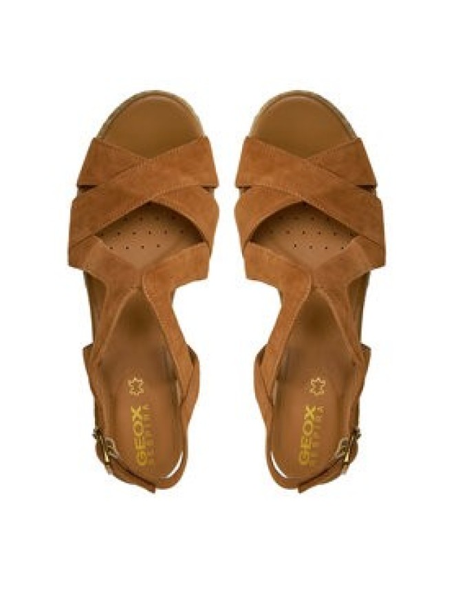 Geox Espadryle D Ponza D35GVC 00021 C6001 Brązowy