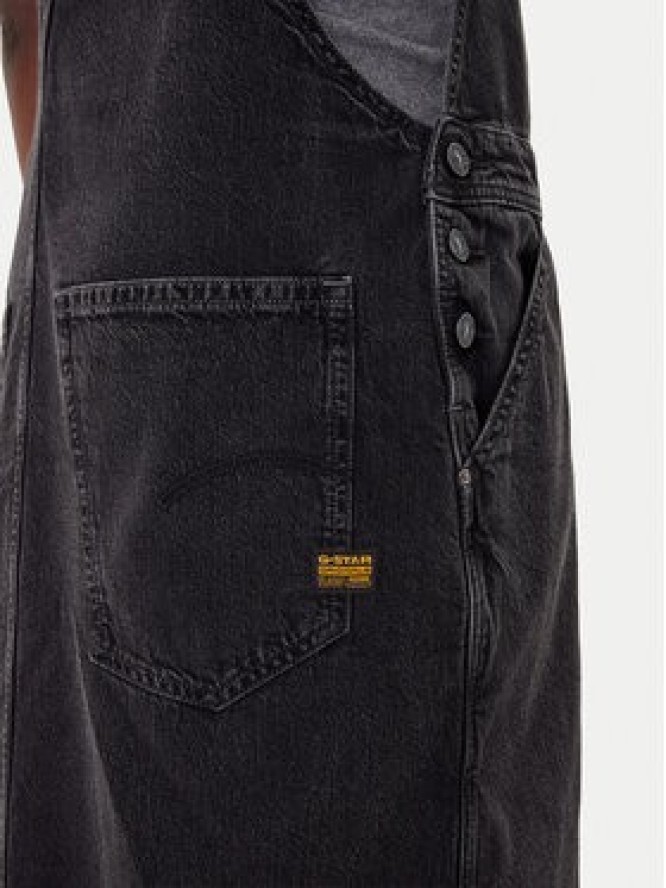G-Star Raw Sukienka jeansowa Skater D27734-E091 Szary Loose Fit