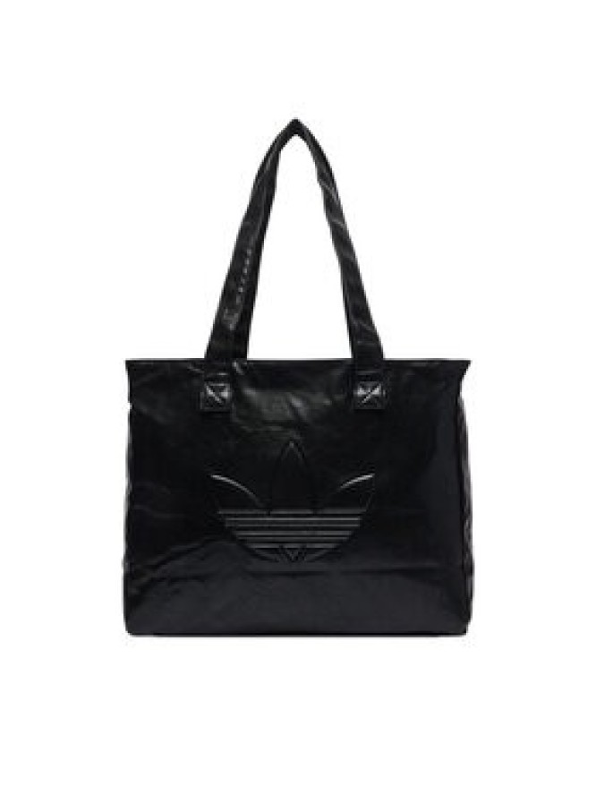 adidas Torebka Shopper Metallic Pu Bag KR1565 Czarny