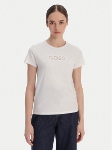 BOSS T-Shirt Eventsa11 50562055 Biały Slim Fit