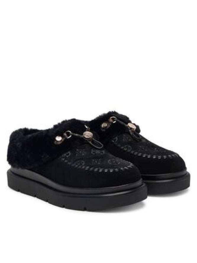 Guess Śniegowce FLFKEY LEA19 Czarny