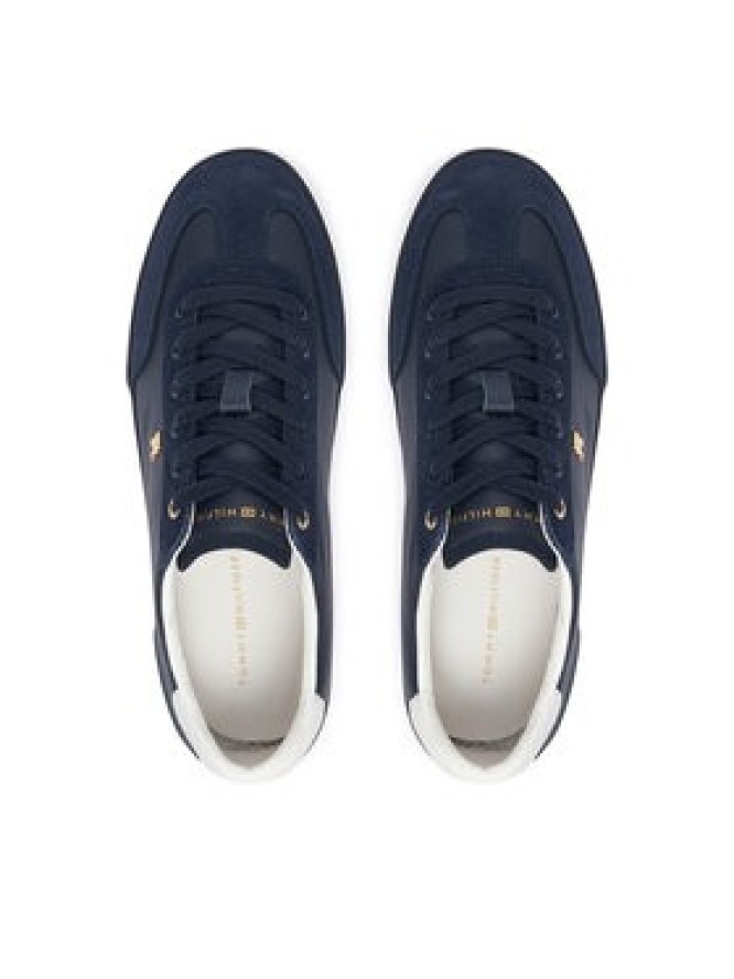 Tommy Hilfiger Sneakersy Th Chic Low Vulc FW0FW09391 Granatowy