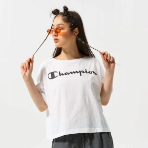 T-SHIRT DAMSKI KOSZULKA SPORTOWA CHAMPION- CREWNECK TEE