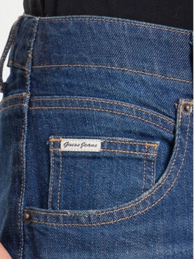 Guess Jeans Jeansy W5BA3O D0026 Niebieski Boyfriend Fit