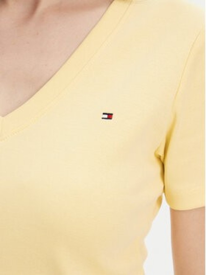 Tommy Hilfiger T-Shirt New Cody WW0WW40584 Żółty Slim Fit