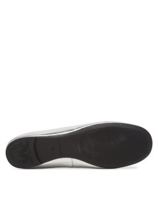 PINKO Baleriny Gioia 03 SD0295 P049 Srebrny