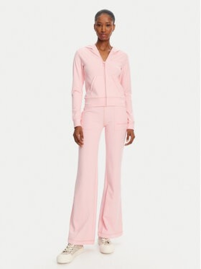 Juicy Couture Bluza Active JCSAS125401 Różowy Slim Fit