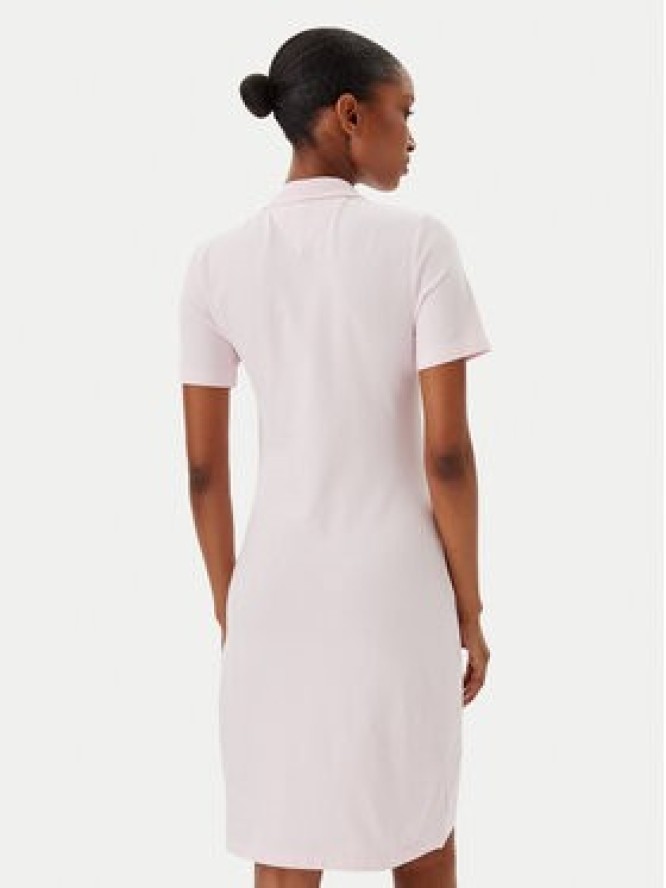 Tommy Hilfiger Sukienka codzienna WW0WW43228 Różowy Slim Fit