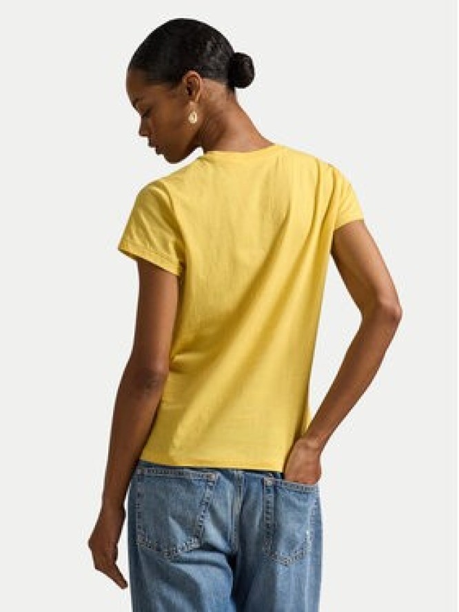 Polo Ralph Lauren T-Shirt 211B14605017 Żółty Classic Fit