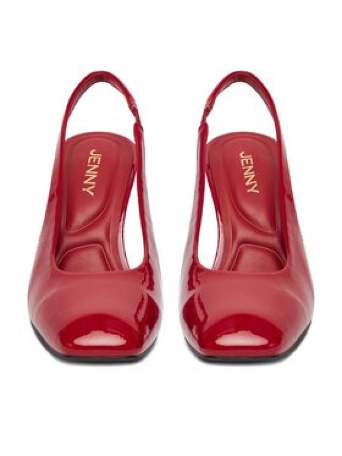 JENNY Czółenka CEO-CD24-190-1 Czerwony