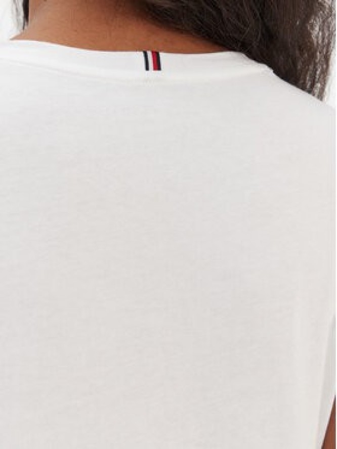 Tommy Hilfiger T-Shirt WW0WW22043 Biały Regular Fit
