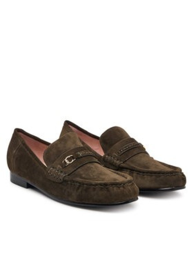 Coccinelle Mokasyny C-Easy E4 THE 16 01 01 Khaki