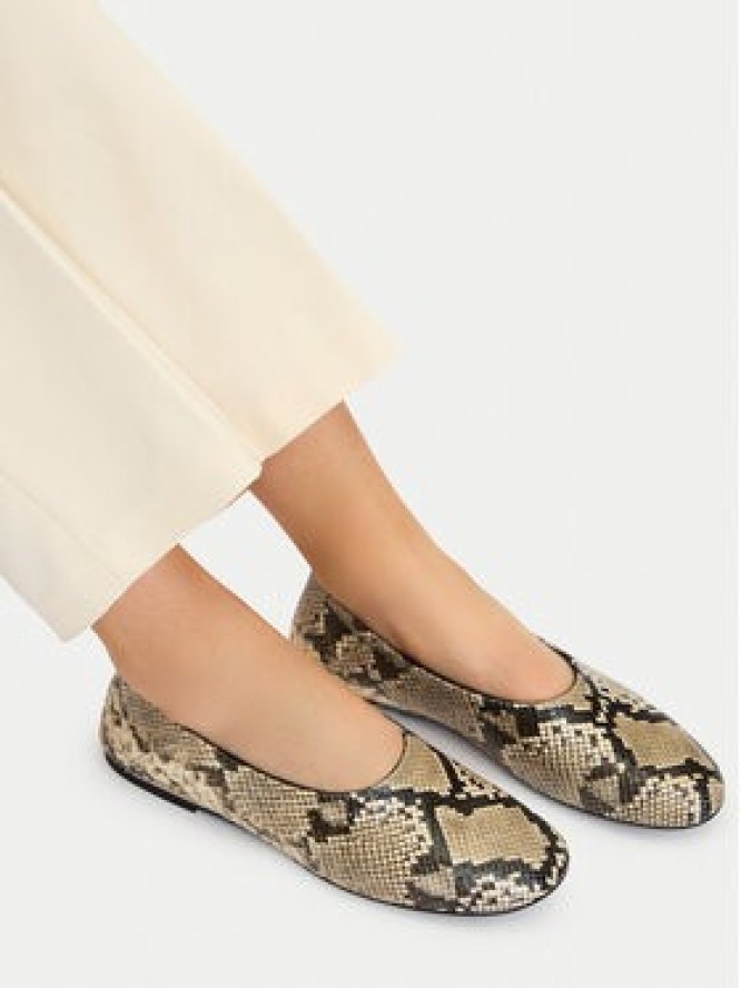 GINO ROSSI Baleriny EO-V2127-191 Beżowy