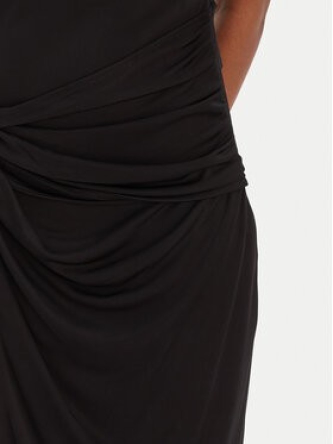 HUGO Sukienka wieczorowa Nastasiel 50554034 Czarny Slim Fit