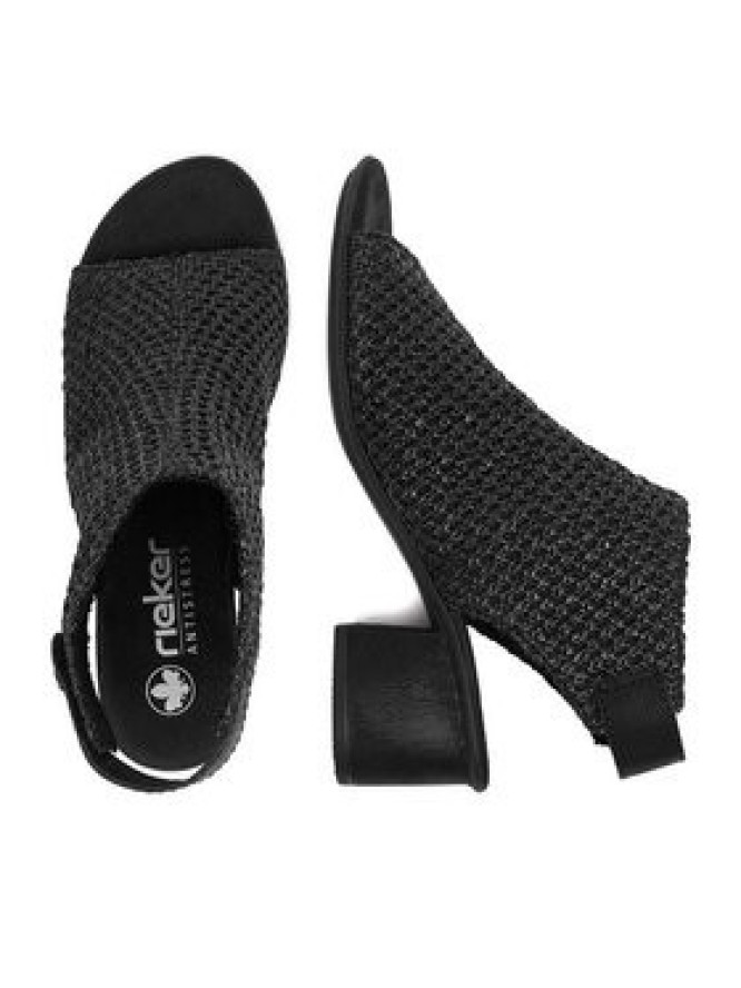 Rieker Sandały CEO-64670-00 Czarny