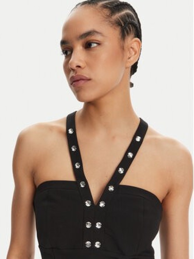 Liu Jo Sukienka koktajlowa WA5082 TS896 Czarny Regular Fit