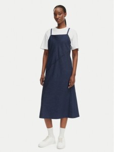 Calvin Klein Jeans Sukienka jeansowa LV047F747G Czarny A-Line Fit